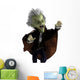 Cartoon Attack Vampire Wall Decal