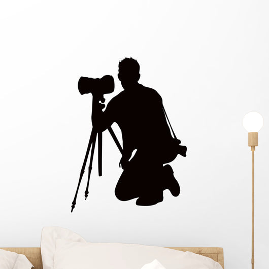 photographer make photo photography Wall Decal
