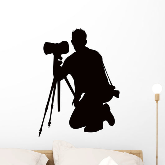 photographer make photo photography Wall Decal