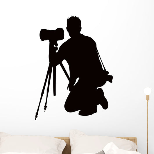 photographer make photo photography Wall Decal
