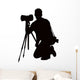 photographer make photo photography Wall Decal