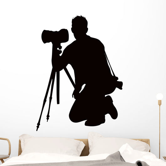 photographer make photo photography Wall Decal