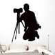 photographer make photo photography Wall Decal