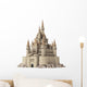 Old Fairytale Castle Hill Wall Decal