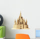 Fairytale Sand Castle White Wall Decal