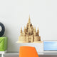 Fairytale Sand Castle White Wall Decal
