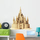 Fairytale Sand Castle White Wall Decal