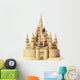 Fairytale Sand Castle White Wall Decal