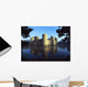 The Majestic Bodiam Castle And Its Reflection In Surrounding Moat Wall Mural