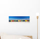 Row Of Beach Houses On Beach Wall Mural