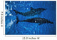 Two Spinner Dolphins In Ocean Wall Mural