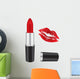 Red lipstick Wall Decal