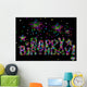 Happy Birthday Wall Mural