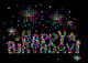 Happy Birthday Wall Mural
