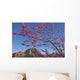 A Tree With Pink Blossoms In Red Rock Country Wall Mural
