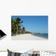 Lonely Caribbean beach, Key West, Florida Wall Mural