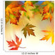 Falling Autumnal Leaves Wall Mural