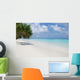 Beach With Palm Trees Wall Mural