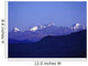 View Of The Himalayas Wall Mural