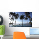 Coconut Trees Swimming Pool Wall Decal