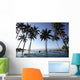 Coconut Trees Swimming Pool Wall Decal