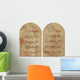 Ten Commandments Wall Decal