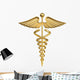 caduceus medical symbol Wall Decal