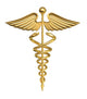 caduceus medical symbol Wall Decal