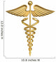 caduceus medical symbol Wall Decal