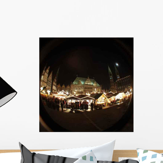 Bremen Christmas Market Wall Decal Design 3