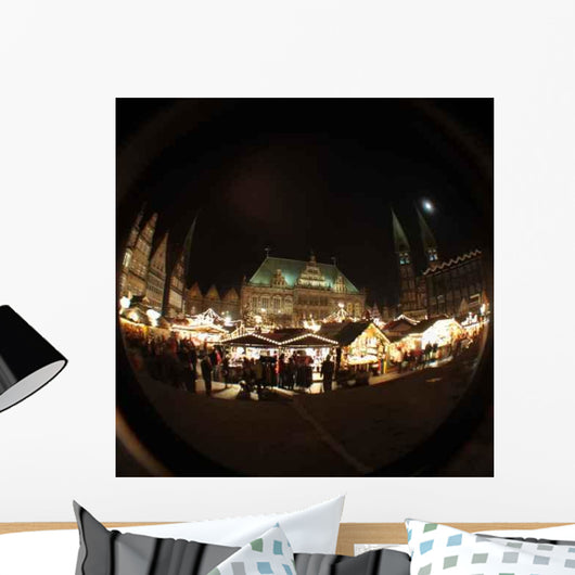 Bremen Christmas Market Wall Decal Design 3