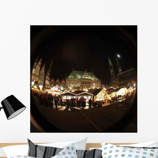 Bremen Christmas Market Wall Decal Design 3
