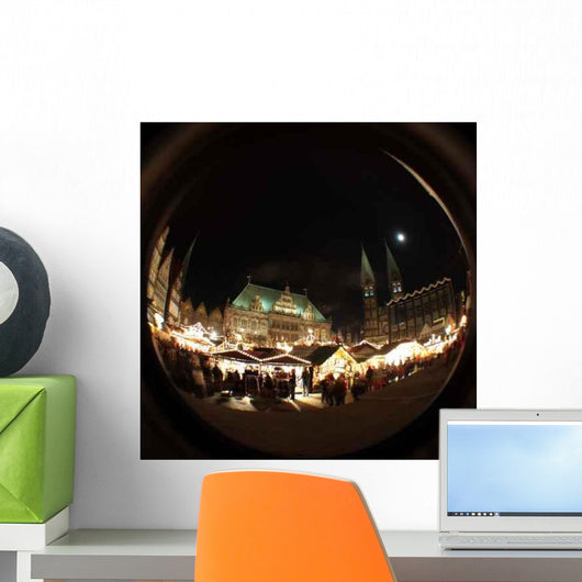 Bremen Christmas Market Wall Decal Design 2