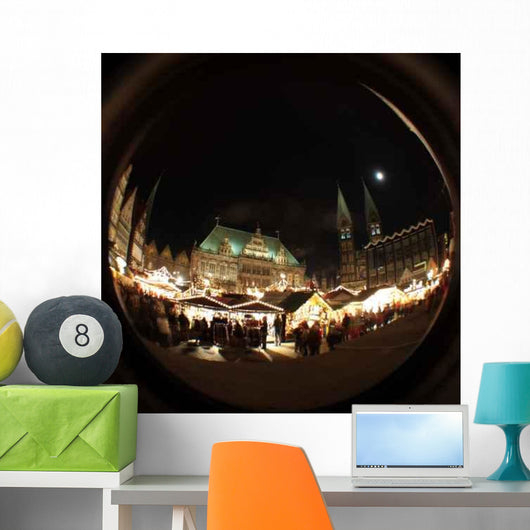 Bremen Christmas Market Wall Decal Design 2