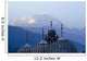Domes Of Chitral Mosque With Trich Mir Mountain Peak In Background Wall Mural
