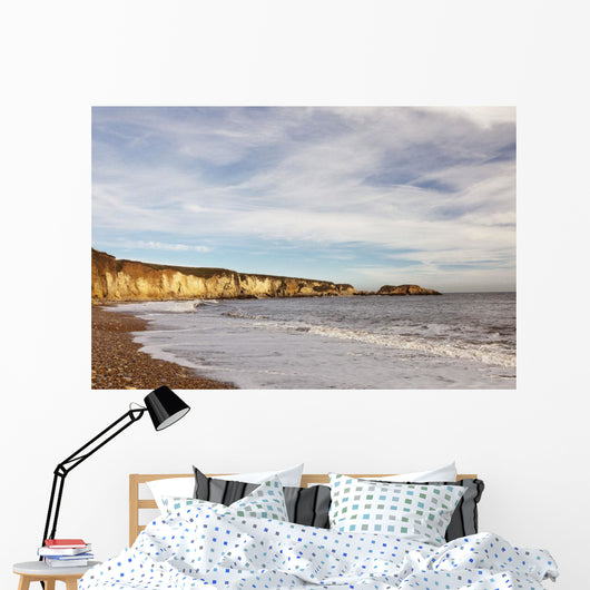 Tide Along The Coastline Wall Mural