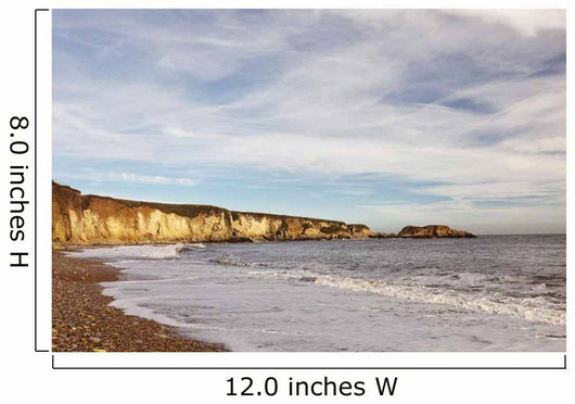 Tide Along The Coastline Wall Mural
