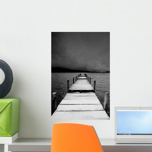 Jetty Black White Wall Decal