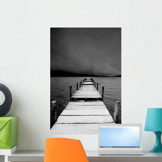 Jetty Black White Wall Decal