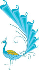 Peacock Wall Decal