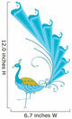 Peacock Wall Decal