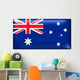 australien fahne australia flag Wall Mural