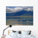 Flamingoes In Crater Lake At Ngorongoro Wall Mural