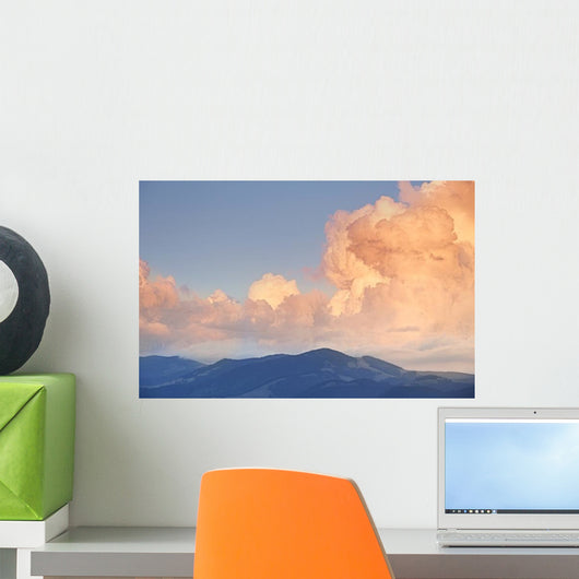 Smoky Mountains Ridge Panoramic Wall Decal