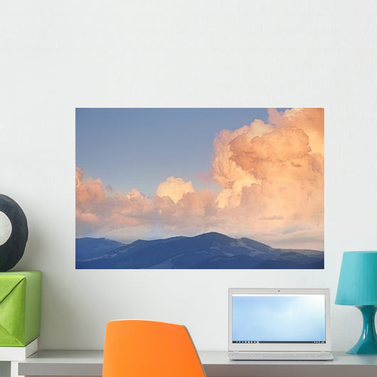 Smoky Mountains Ridge Panoramic Wall Decal