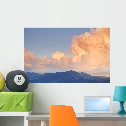 Smoky Mountains Ridge Panoramic Wall Decal