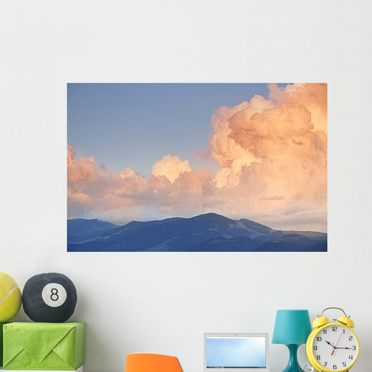 Smoky Mountains Ridge Panoramic Wall Decal