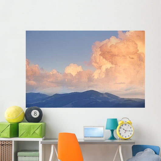 Smoky Mountains Ridge Panoramic Wall Decal