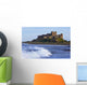 View From Ocean Of Bamburgh Castle Wall Mural