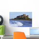 View From Ocean Of Bamburgh Castle Wall Mural